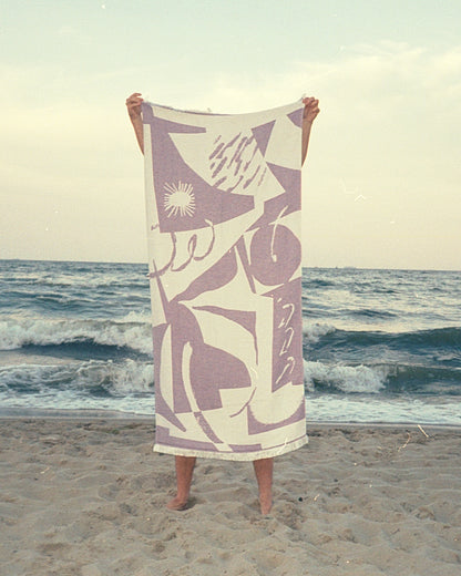 Ręcznik SUN fioletowy
